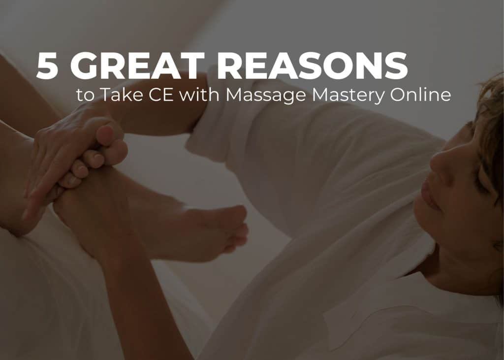 Massage Continuing Education Online Massage Mastery Online 2731